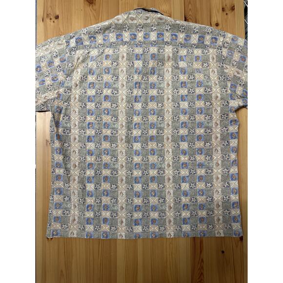 Vintage 90s Pierre Cardin Short Sleeve Button Down Shirt Size XL - Picture 5 of 5